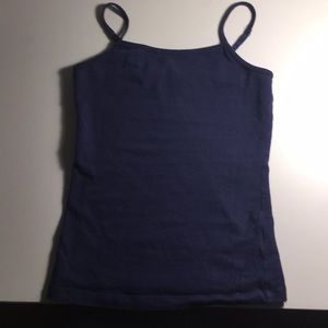 Blue tank top